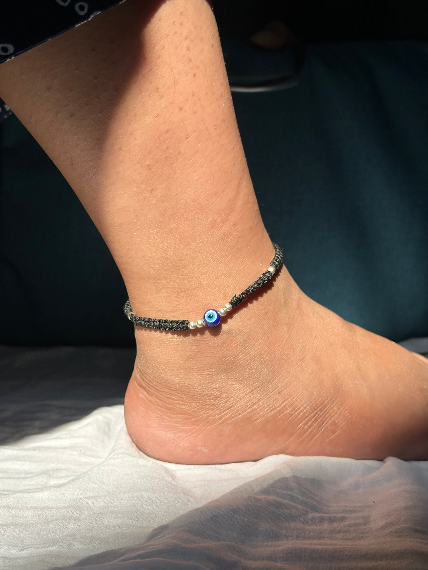 Evil Eye Thread Anklet