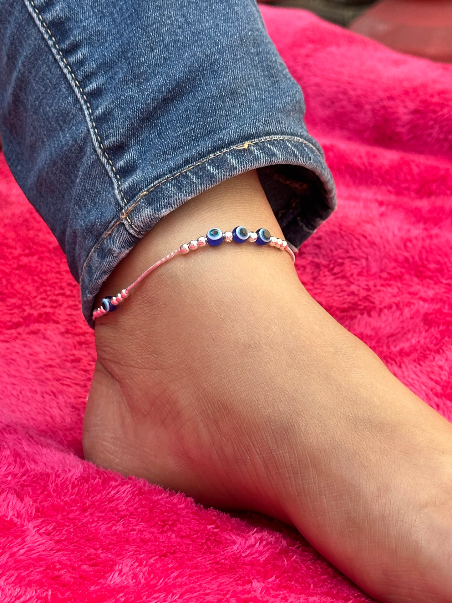 ProtecCharm Anklet 925 Silver