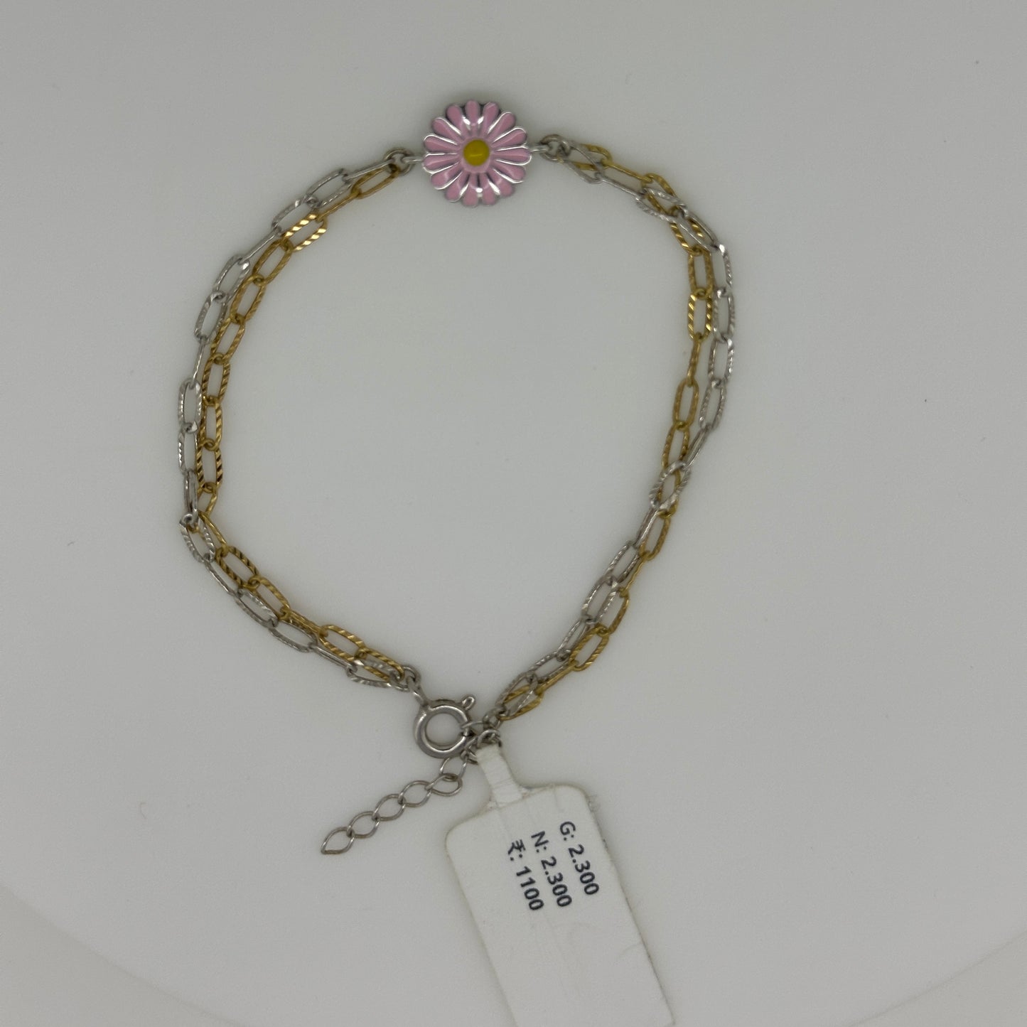 Pink Flora Bracelet