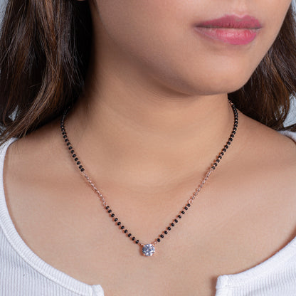 Solitaire Diamond Mangalsutra