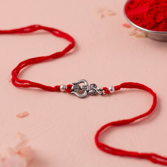 Shiva's Trishul Emblem Rakhi