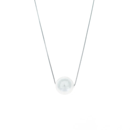 Single Pearl Chain Pendant