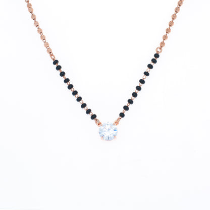 Solitaire Diamond Mangalsutra